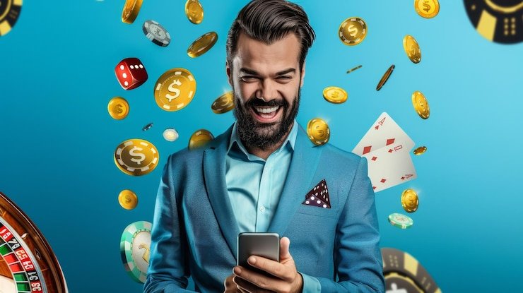 Tampilan antarmuka aplikasi mobile gopay 69 dengan permainan live-dealer dan taruhan olahraga